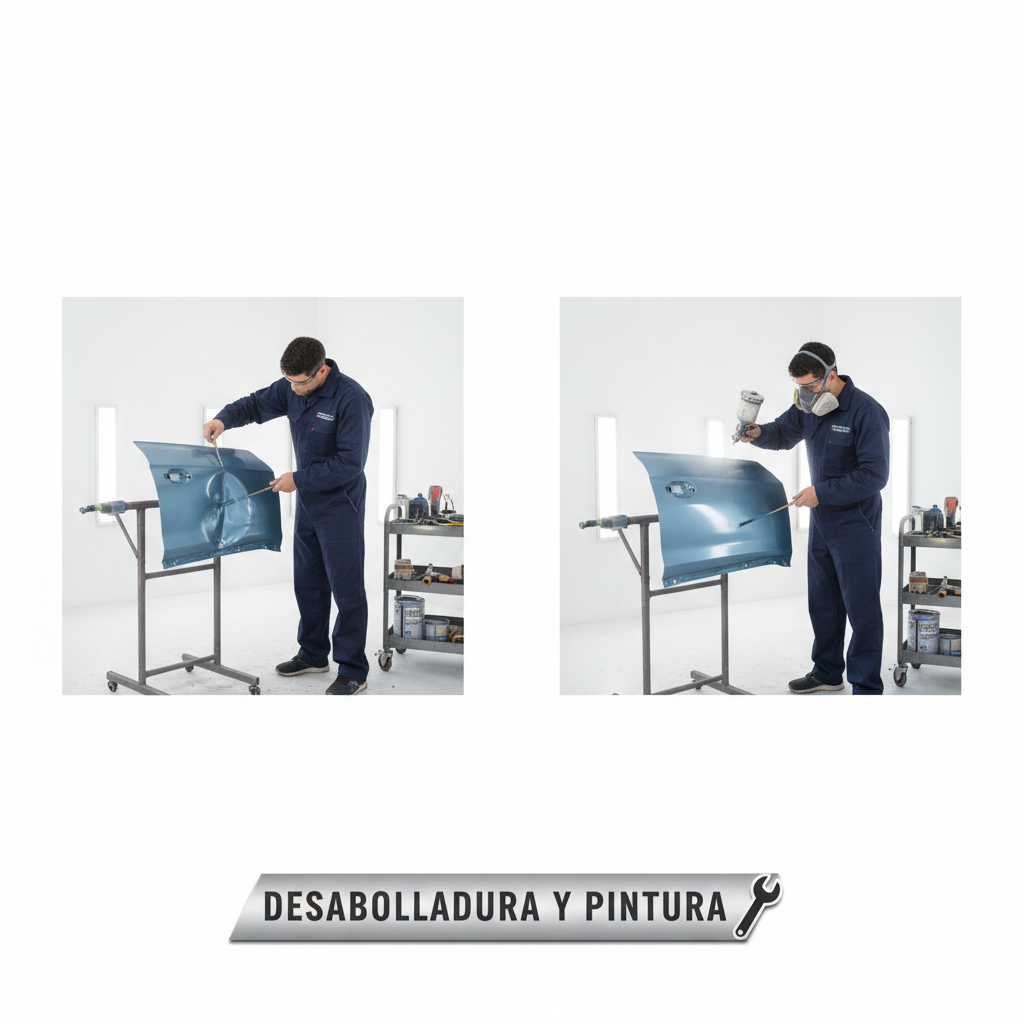 Desabolladura y Pintura